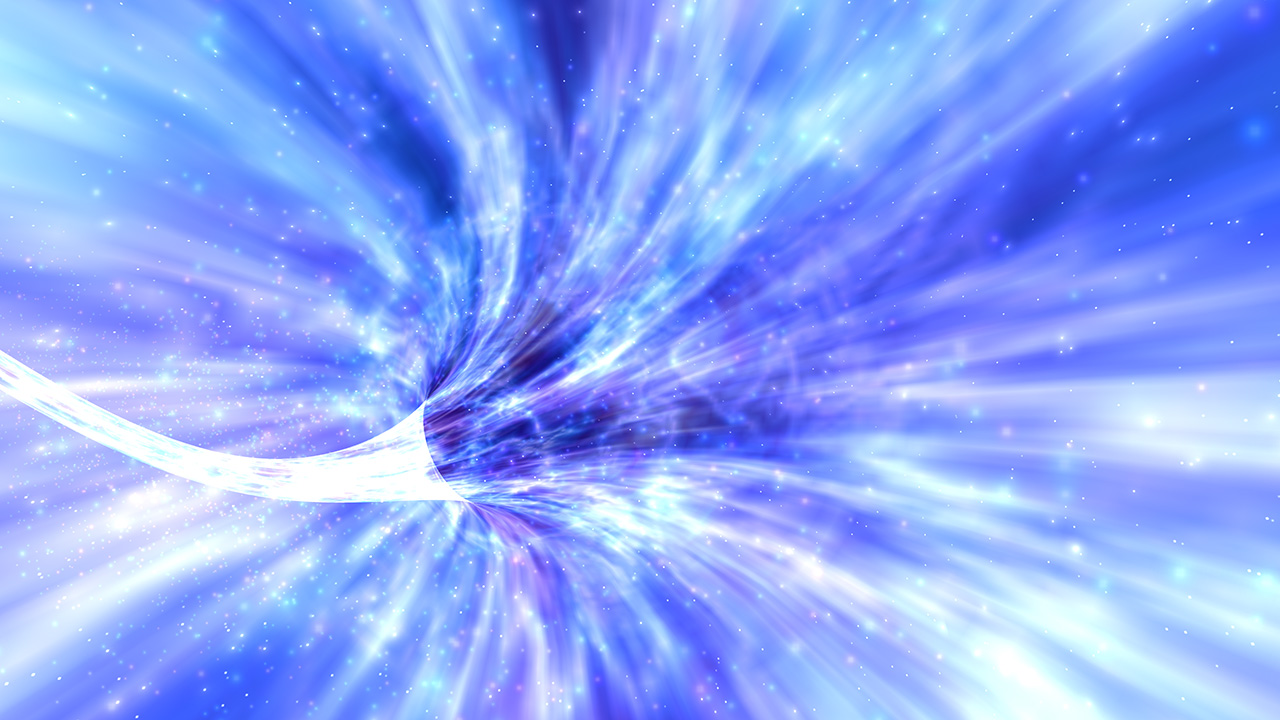 Animated Wallpaper: Space Wormhole 3D screen shot